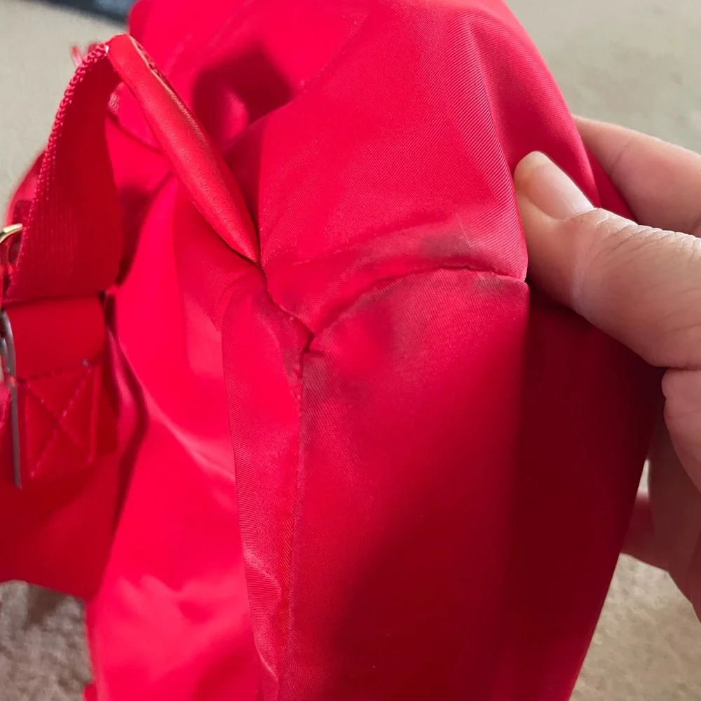 Tory Burch Hot Pink Nylon Backpack